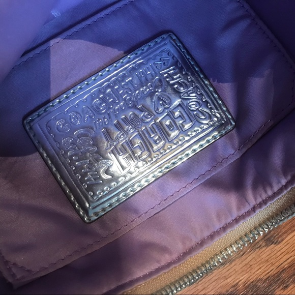 COACH gold wristlet - Picture 7 of 8